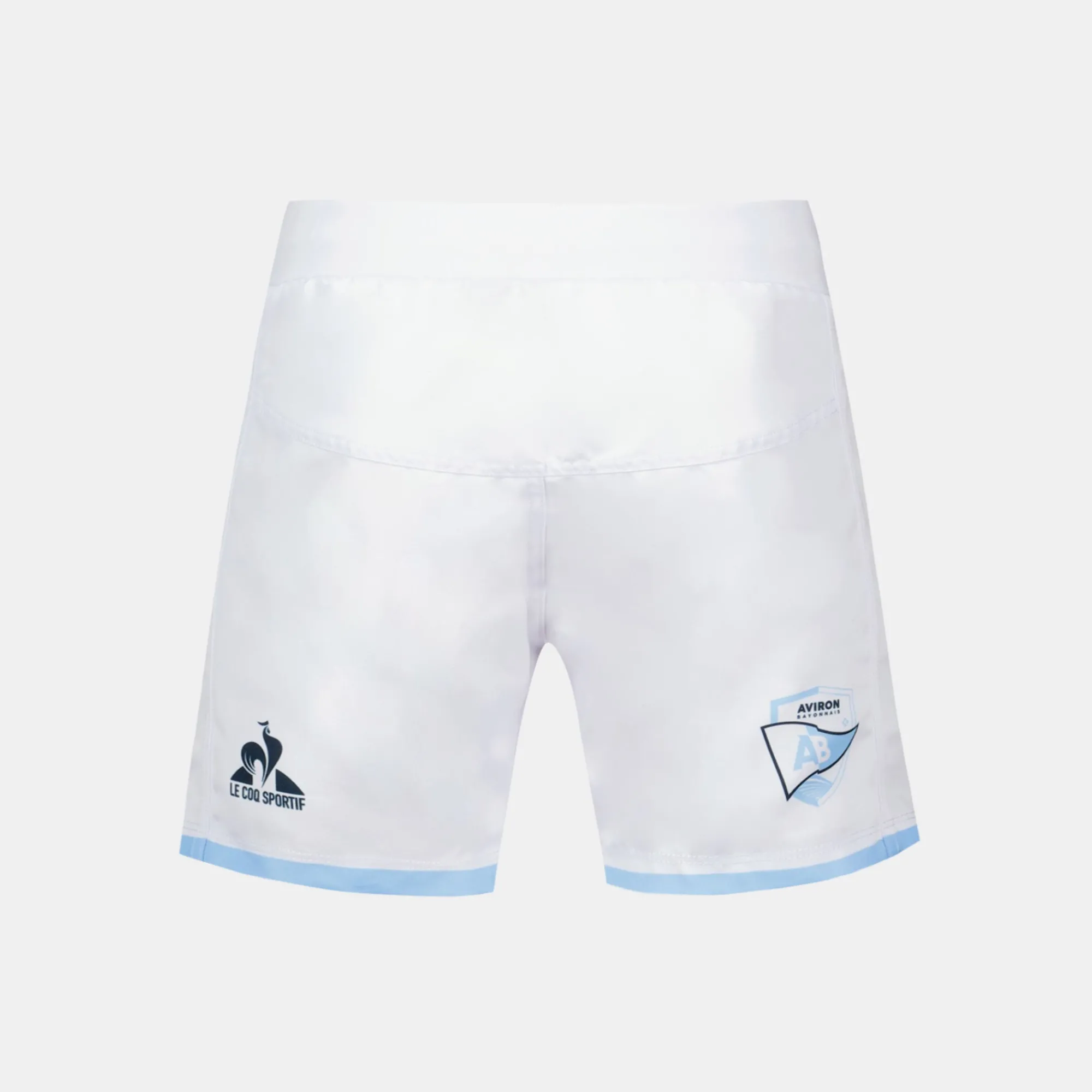 Le Coq Sportif Aviron Bayonnais - Match Outfit Pantalones Cortos Aviron Bayonnais para Niño- Rugby | Shorts