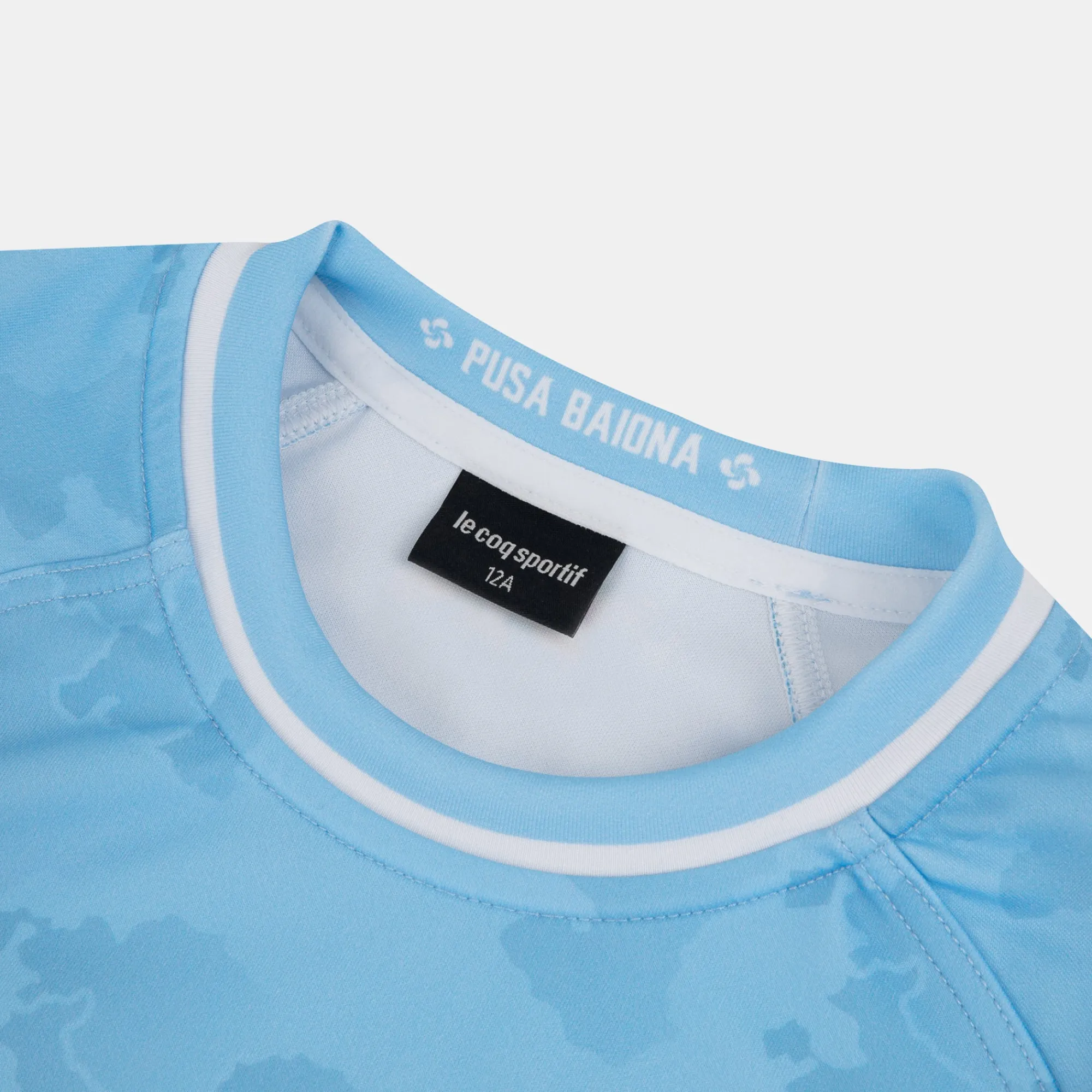 Le Coq Sportif Aviron Bayonnais - Match Outfit Camiseta Aviron Bayonnais para Niño- Rugby | Camisetas