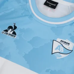 Le Coq Sportif Aviron Bayonnais - Match Outfit Camiseta Aviron Bayonnais para Niño- Rugby | Camisetas