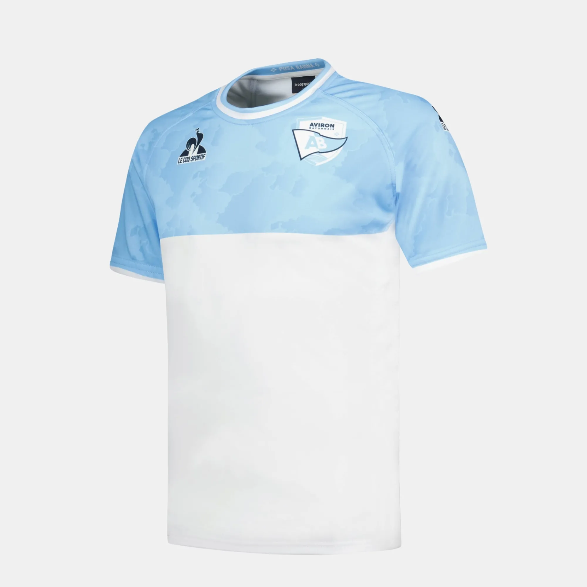 Le Coq Sportif Aviron Bayonnais - Match Outfit Camiseta Aviron Bayonnais Unisex-Hombre Rugby | Rugby