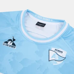 Le Coq Sportif Aviron Bayonnais - Match Outfit Camiseta Aviron Bayonnais Unisex-Hombre Rugby | Rugby