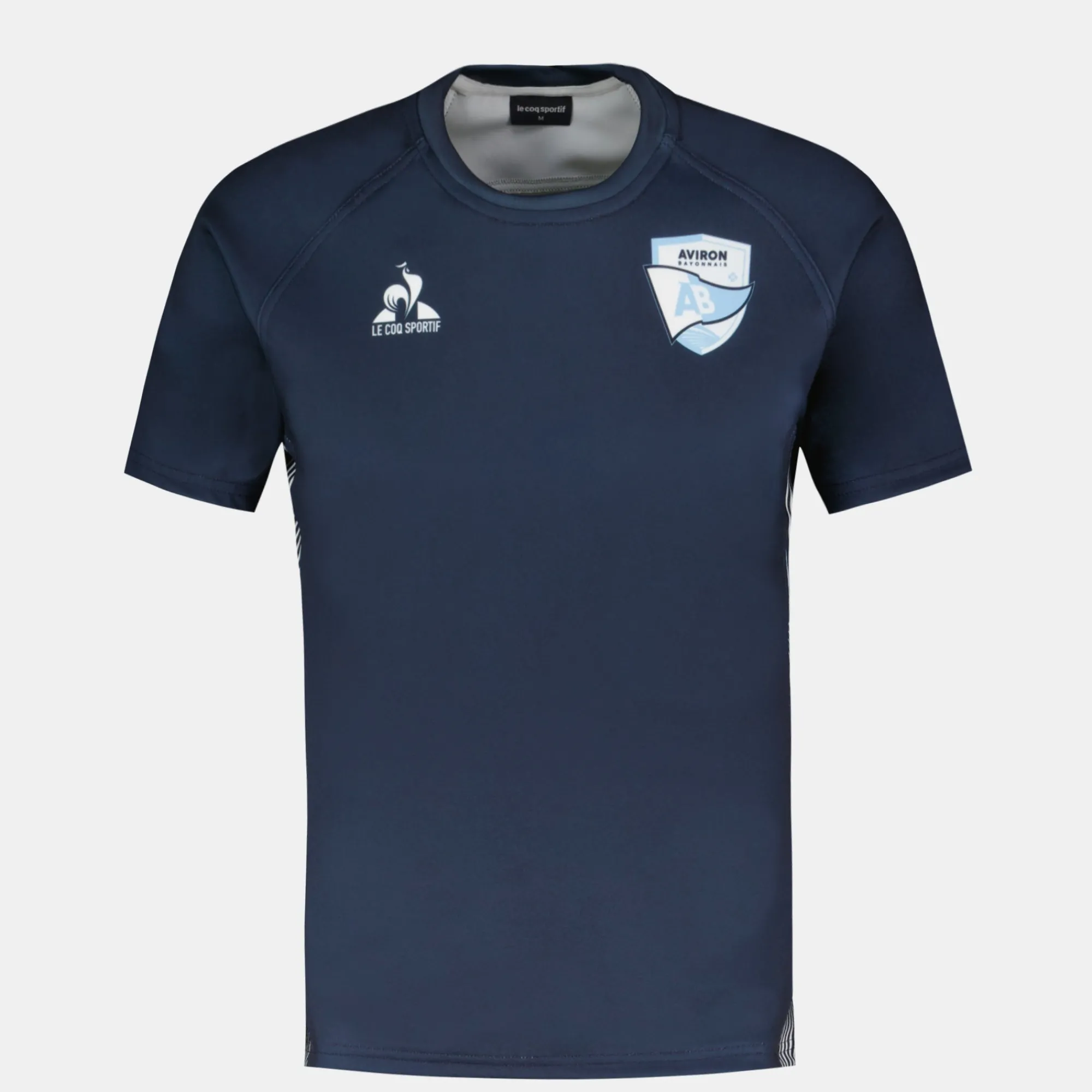 Le Coq Sportif Aviron Bayonnais - Traje de entrenamiento Camiseta Aviron Bayonnais Hombre-Hombre Rugby | Rugby