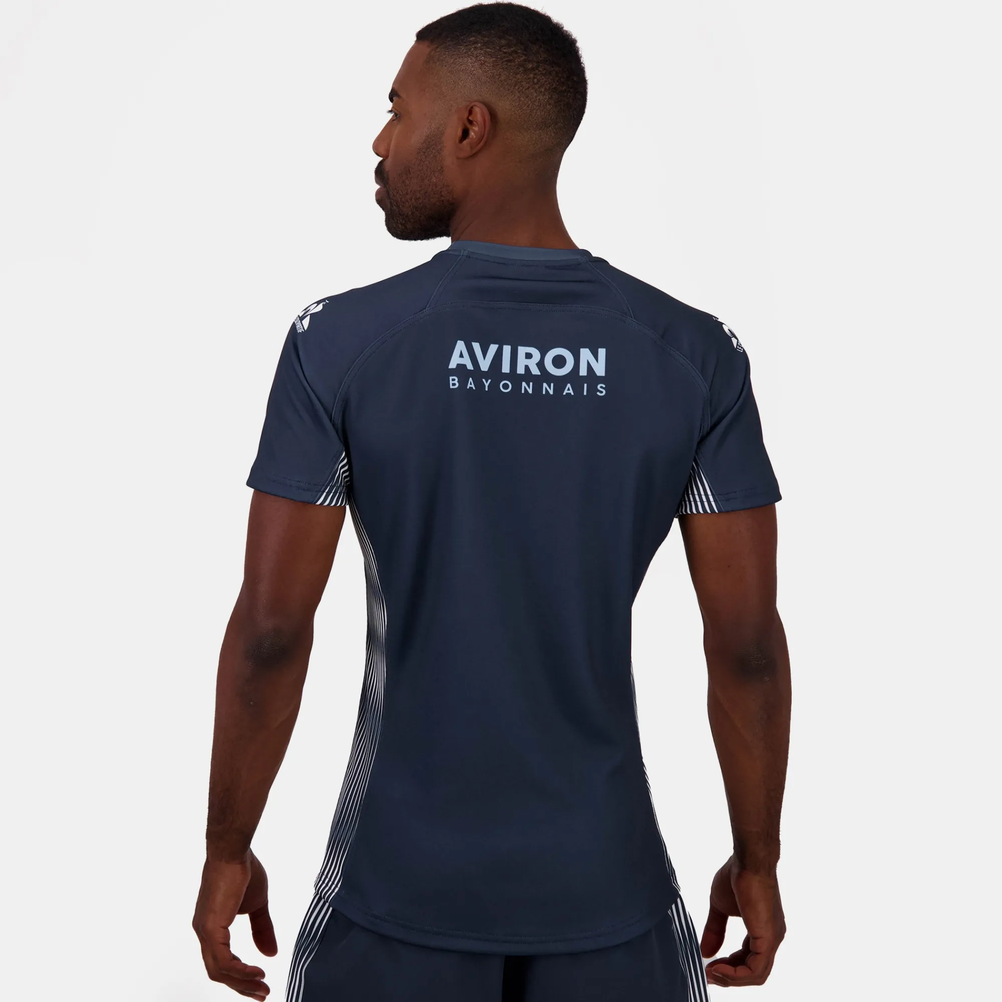 Le Coq Sportif Aviron Bayonnais - Traje de entrenamiento Camiseta Aviron Bayonnais Hombre-Hombre Rugby | Rugby