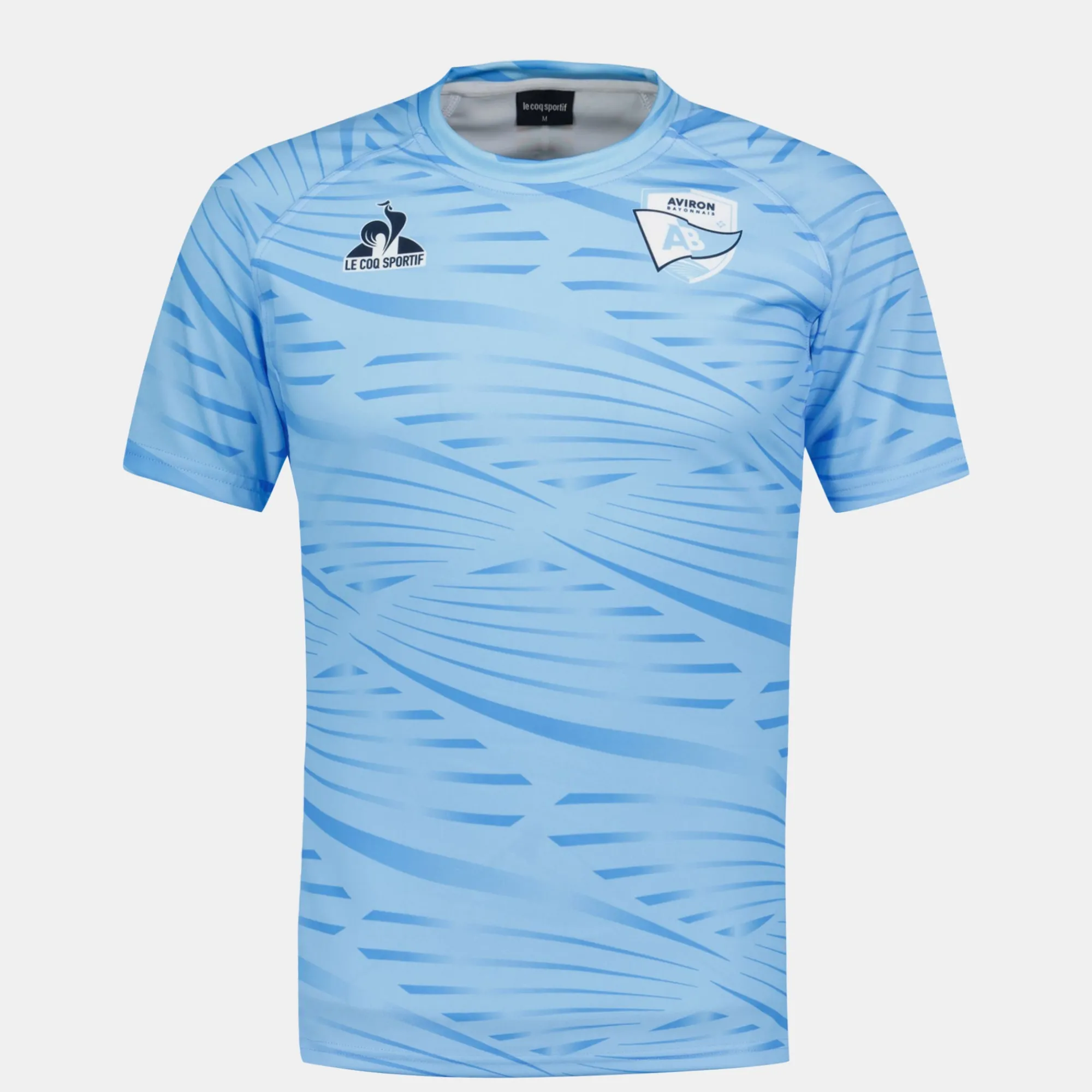 Le Coq Sportif Aviron Bayonnais - Traje de entrenamiento Camiseta Aviron Bayonnais Hombre-Hombre Rugby | Rugby