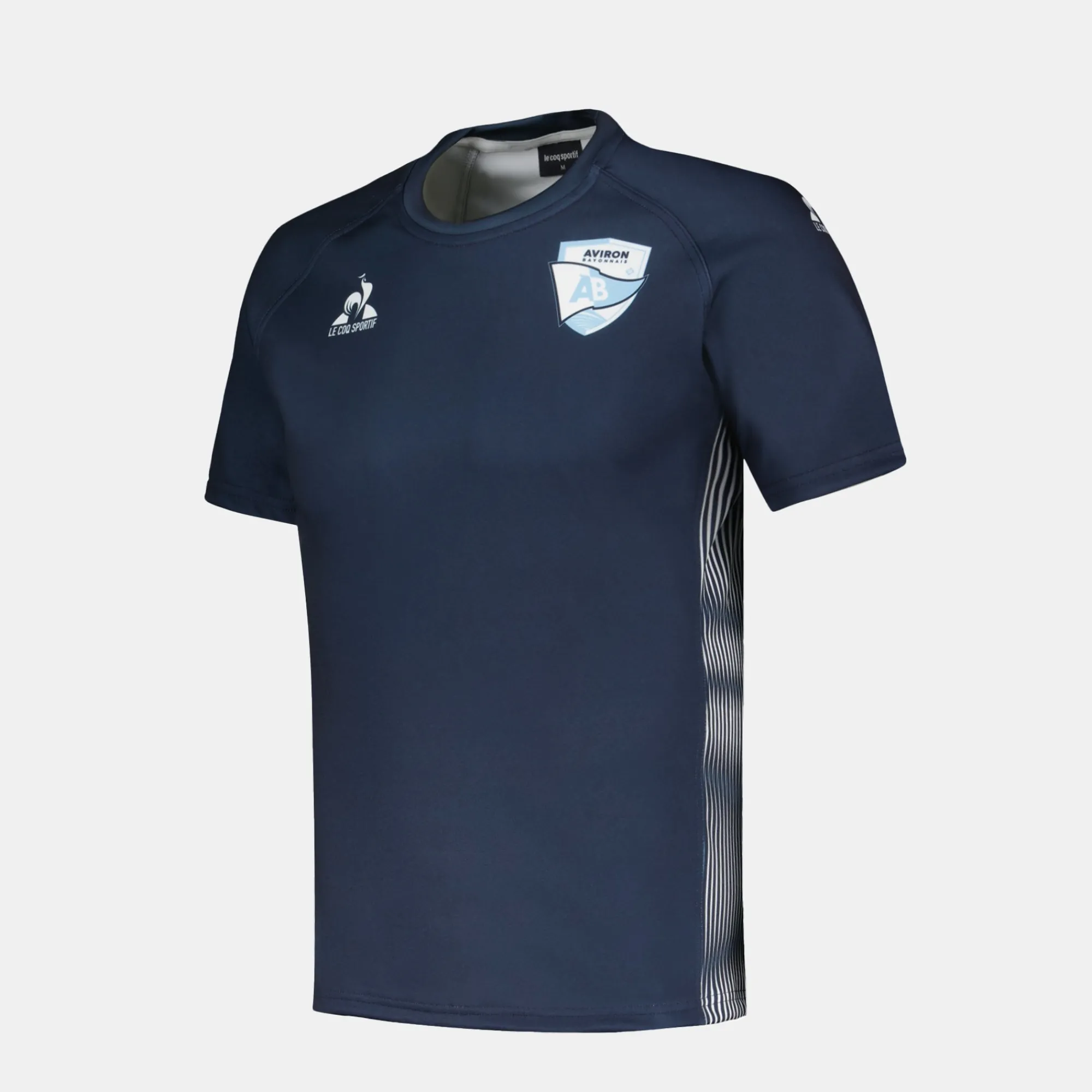 Le Coq Sportif Aviron Bayonnais - Traje de entrenamiento Camiseta Aviron Bayonnais Hombre-Hombre Rugby | Rugby