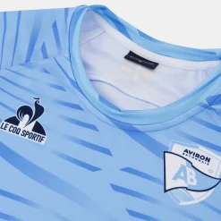Le Coq Sportif Aviron Bayonnais - Traje de entrenamiento Camiseta Aviron Bayonnais Hombre-Hombre Rugby | Rugby