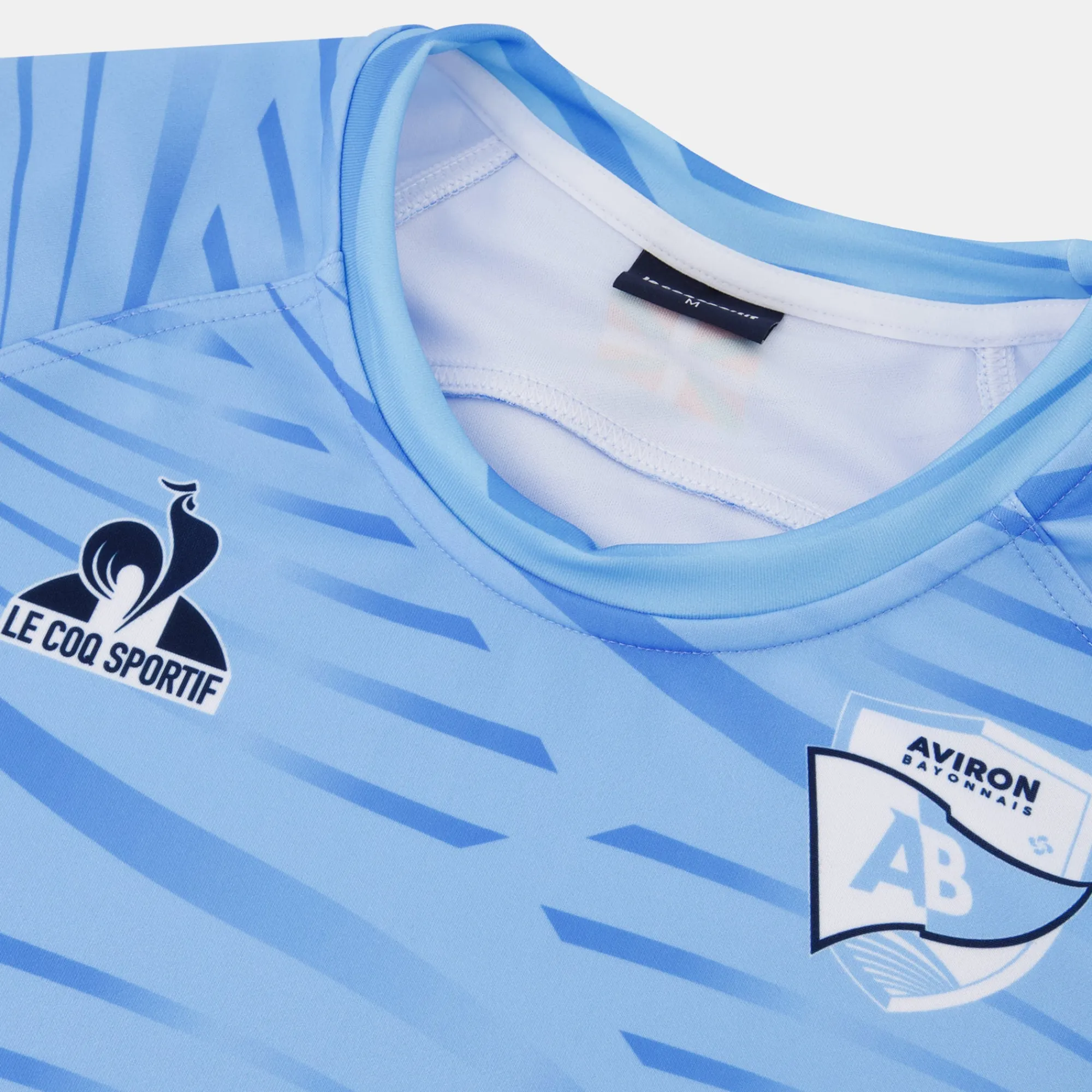 Le Coq Sportif Aviron Bayonnais - Traje de entrenamiento Camiseta Aviron Bayonnais Hombre-Hombre Rugby | Rugby