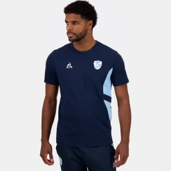 Le Coq Sportif Aviron Bayonnais Camiseta Aviron Bayonnais Unisex-Hombre Camisetas Y Tops