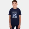 Le Coq Sportif Aviron Bayonnais Camiseta Aviron Bayonnais para Niño- Camisetas