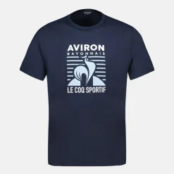 Le Coq Sportif Aviron Bayonnais Camiseta Aviron Bayonnais Hombre-Hombre Camisetas Y Tops