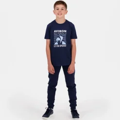 Le Coq Sportif Aviron Bayonnais Camiseta Aviron Bayonnais para Niño- Camisetas