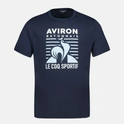 Le Coq Sportif Aviron Bayonnais Camiseta Aviron Bayonnais para Niño- Camisetas