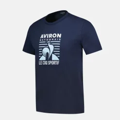 Le Coq Sportif Aviron Bayonnais Camiseta Aviron Bayonnais Hombre-Hombre Camisetas Y Tops