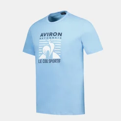 Le Coq Sportif Aviron Bayonnais Camiseta Aviron Bayonnais Hombre-Hombre Camisetas Y Tops