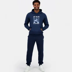 Le Coq Sportif Aviron Bayonnais Sudadera Con Capucha Aviron Bayonnais Hombre-Hombre Sudaderas Con Capucha | Sudaderas