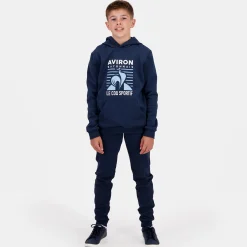 Le Coq Sportif Aviron Bayonnais Sudadera Con Capucha Aviron Bayonnais para Niño- Sudaderas