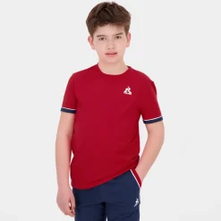 Le Coq Sportif Camiseta infantil- Camisetas