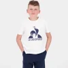 Le Coq Sportif Camiseta infantil- Camisetas