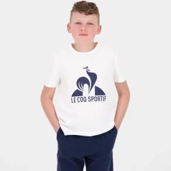 Le Coq Sportif Camiseta infantil- Camisetas