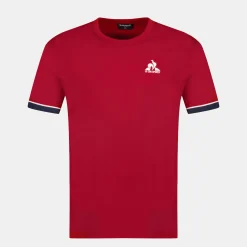 Le Coq Sportif Camiseta infantil- Camisetas
