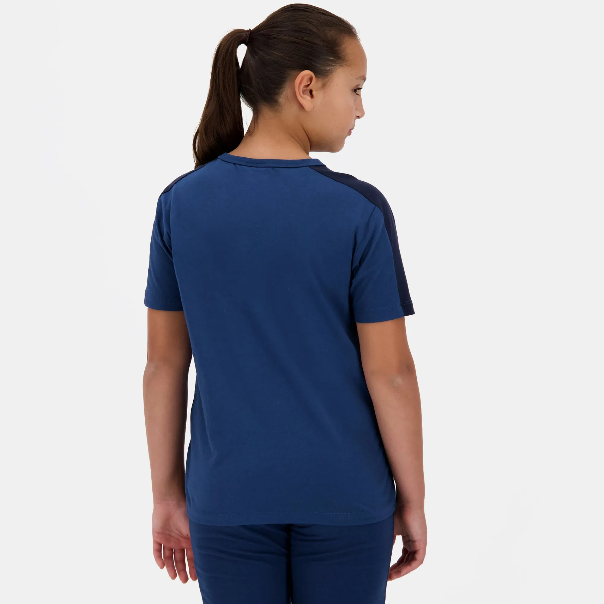 Le Coq Sportif Camiseta infantil- Camisetas