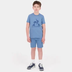 Le Coq Sportif Camiseta infantil- Camisetas