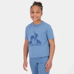 Le Coq Sportif Camiseta infantil- Camisetas