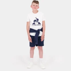 Le Coq Sportif Camiseta infantil- Camisetas