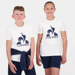 Le Coq Sportif Camiseta infantil- Camisetas