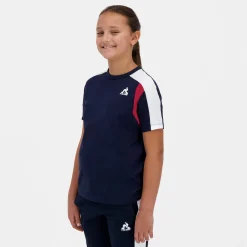 Le Coq Sportif Camiseta infantil- Camisetas
