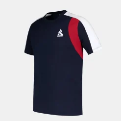 Le Coq Sportif Camiseta infantil- Camisetas