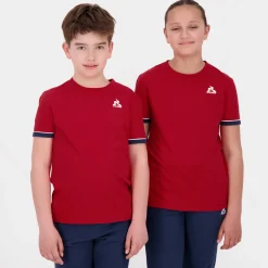 Le Coq Sportif Camiseta infantil- Camisetas