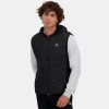 Le Coq Sportif Chaqueta de plumas sin mangas para hombre.-Hombre Chaquetas