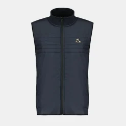 Le Coq Sportif Chaqueta de plumas sin mangas para hombre.-Hombre Chaquetas