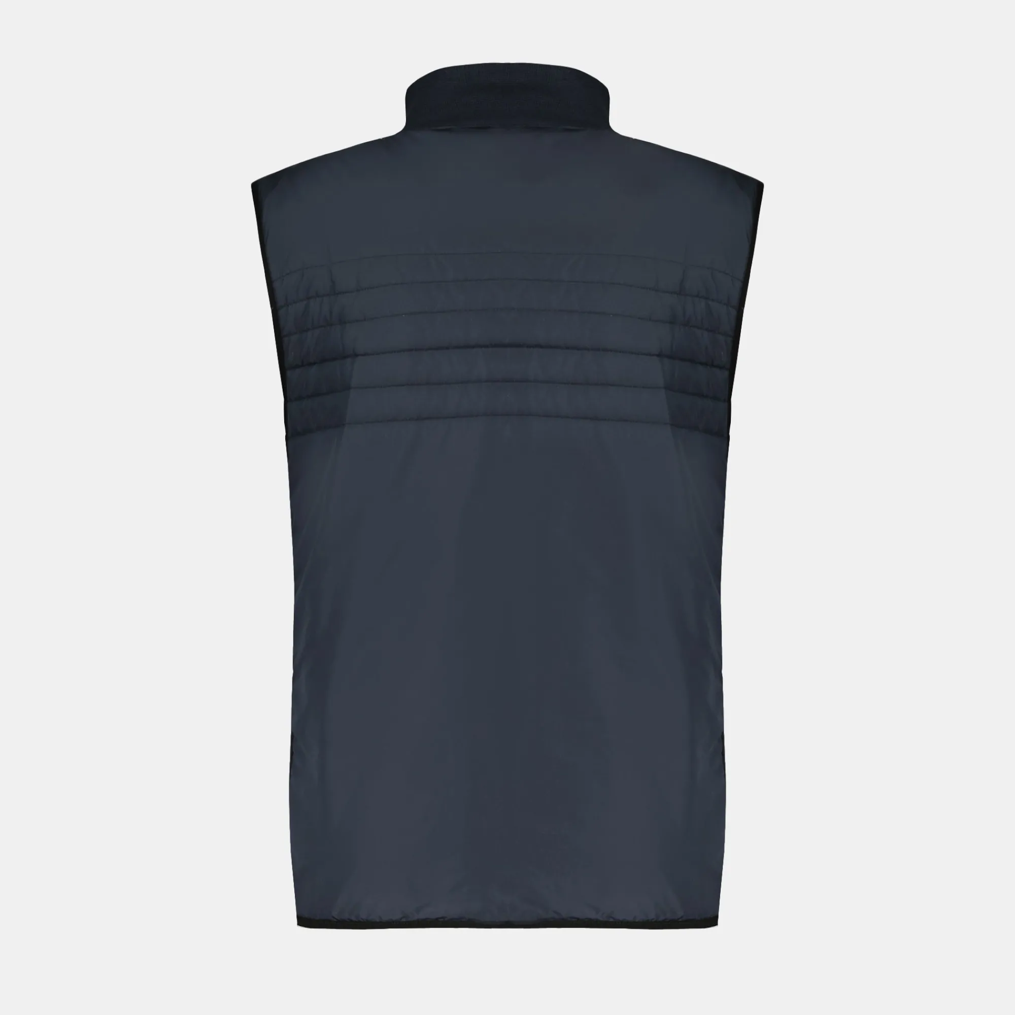 Le Coq Sportif Chaqueta de plumas sin mangas para hombre.-Hombre Chaquetas