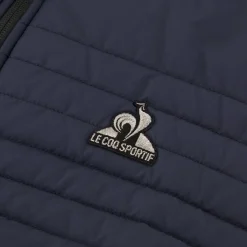Le Coq Sportif Chaqueta de plumas sin mangas para hombre.-Hombre Chaquetas