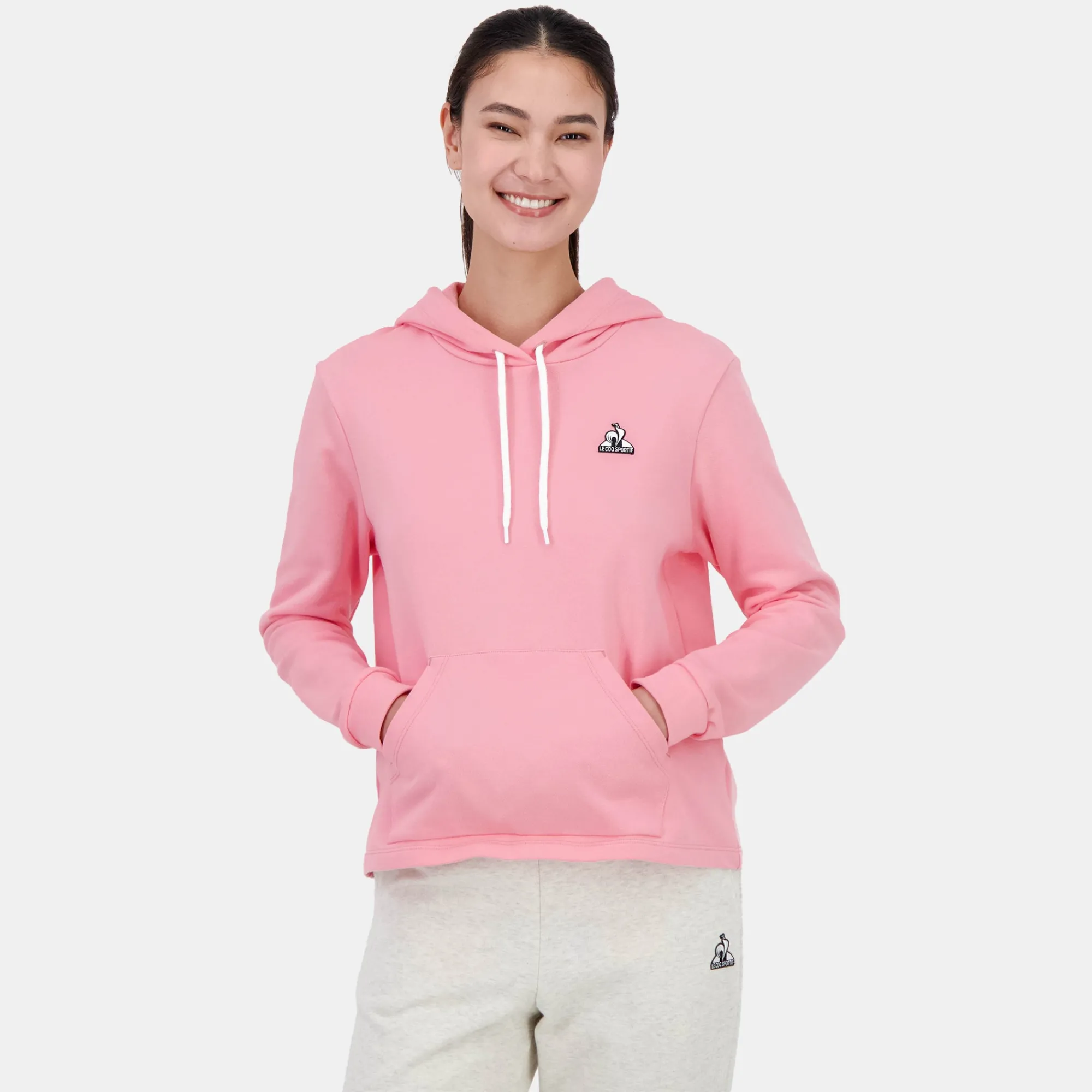 Le Coq Sportif Contemporain Sudadera con capucha para mujer-Mujer Sudaderas