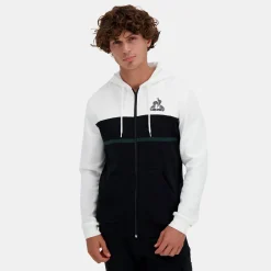 Le Coq Sportif Contemporain Sudadera de hombre CONTEMPORARY con cremallera y capucha-Hombre Sudaderas Con Capucha | Sudaderas