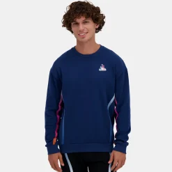 Le Coq Sportif Contemporain Sudadera de hombre CONTEMPORAIN cuello redondo-Hombre Sudaderas