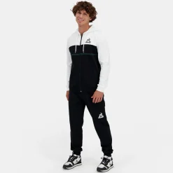 Le Coq Sportif Contemporain Sudadera de hombre CONTEMPORARY con cremallera y capucha-Hombre Sudaderas Con Capucha | Sudaderas
