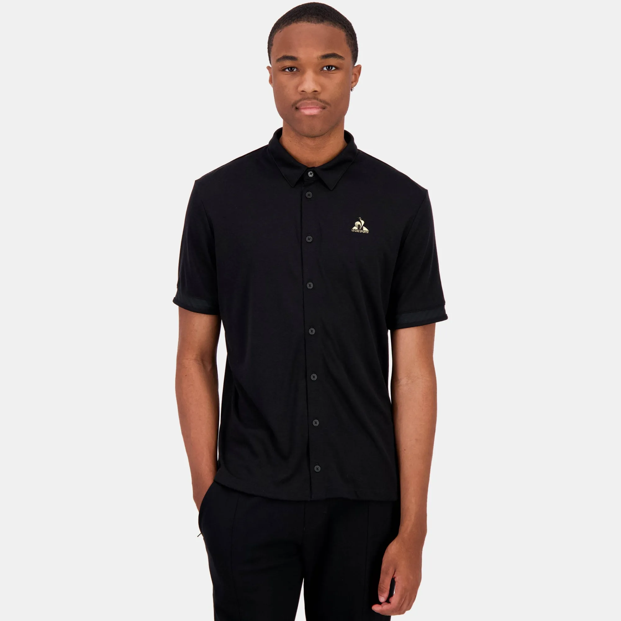 Le Coq Sportif Coq d'or Camisa manches courtes Hombre-Hombre Polos