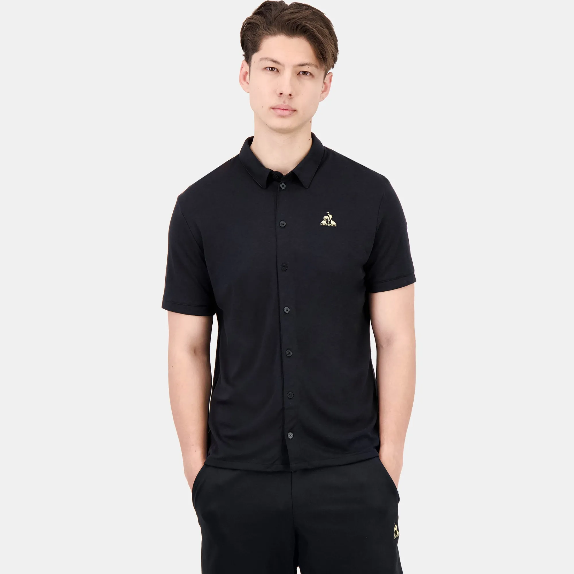 Le Coq Sportif Coq d'Or COQ DOR Camisa de manga corta para hombre-Hombre Polos | Camisetas Y Tops