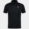 Le Coq Sportif Coq d'or Polo Hombre - Negro-Hombre Polos