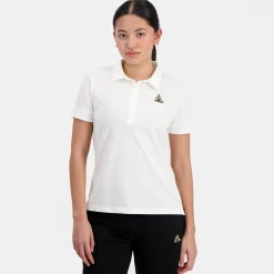 Le Coq Sportif Coq d'Or Polo Mujer - Blanco-Mujer Camisetas, Polos Y Tops