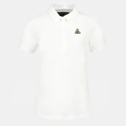 Le Coq Sportif Coq d'Or Polo Mujer - Blanco-Mujer Camisetas, Polos Y Tops