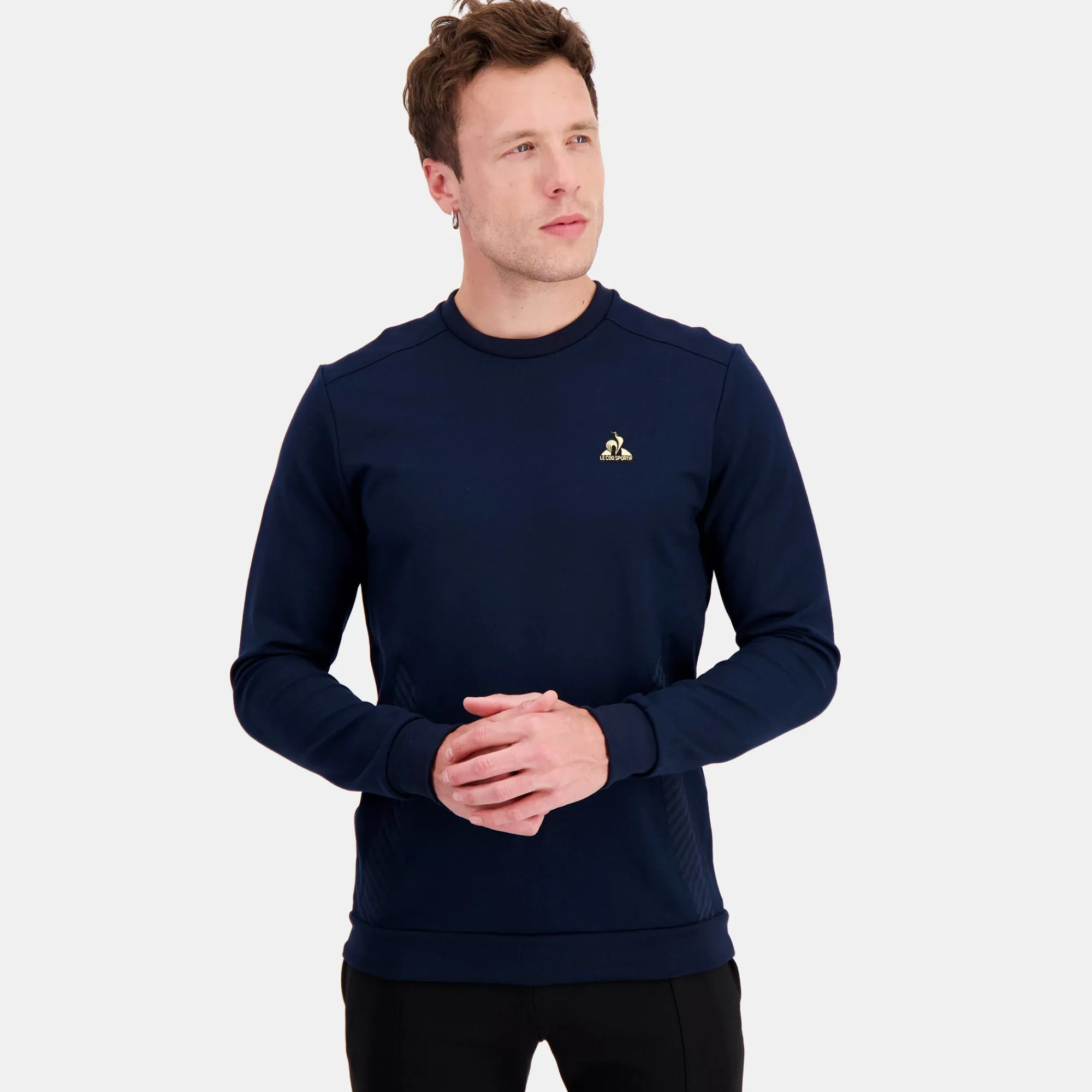 Le Coq Sportif Coq d'or Sudadera Cuello Redondo Hombre-Hombre Sudaderas