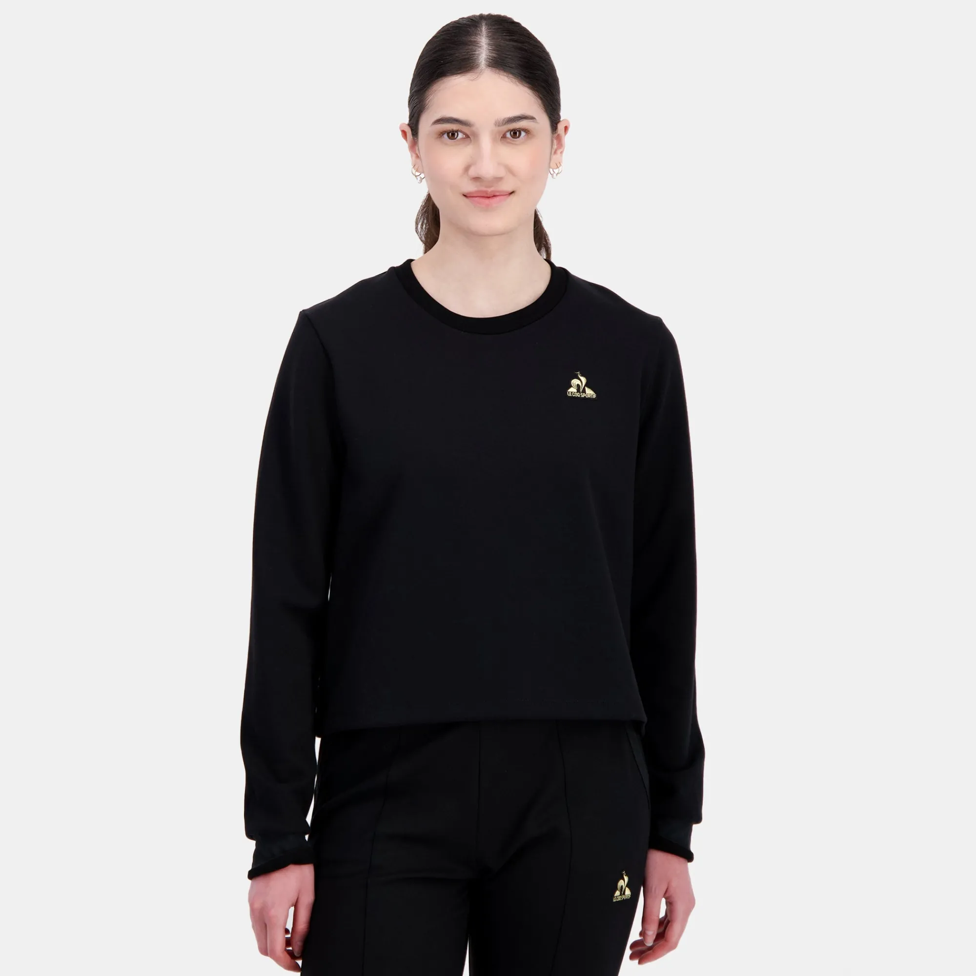 Le Coq Sportif Coq d'Or Sudadera Cuello Redondo Mujer-Mujer Sudaderas