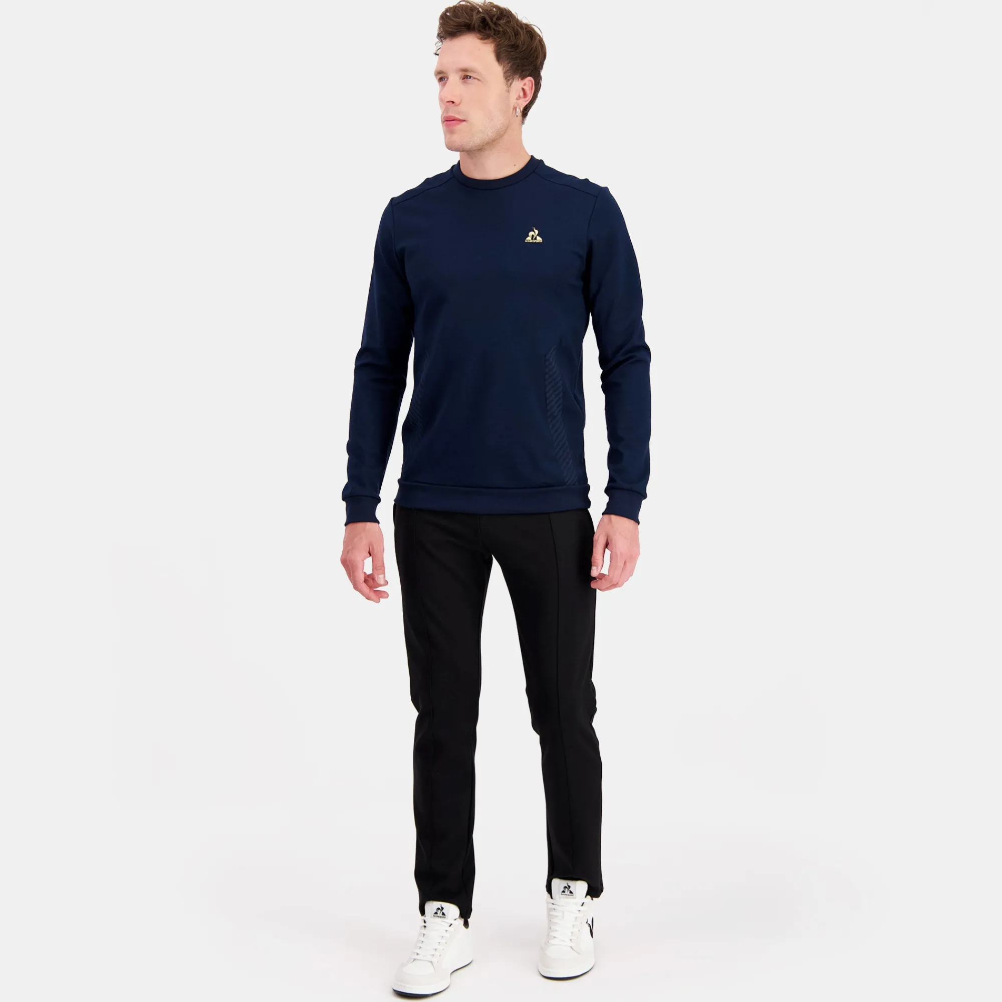 Le Coq Sportif Coq d'or Sudadera Cuello Redondo Hombre-Hombre Sudaderas