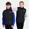 Le Coq Sportif Essentiels Chaqueta De Plumón sans manche para Niño - Negro- Chaquetas Y Plumíferos