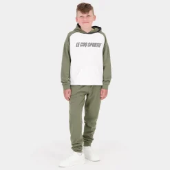 Le Coq Sportif Essentiels ESSENTIELS Sudadera con capucha y cremallera para niño- Sudaderas
